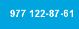 977 122-87-61 977 122-87-61